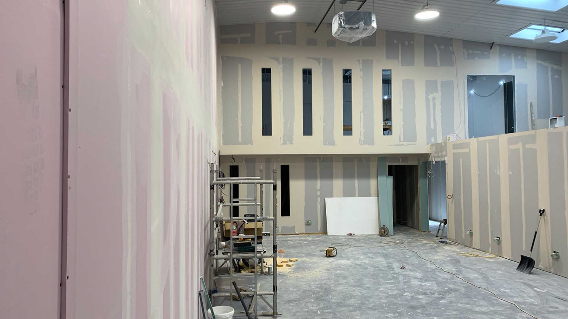 Build phase — finishing and graphics