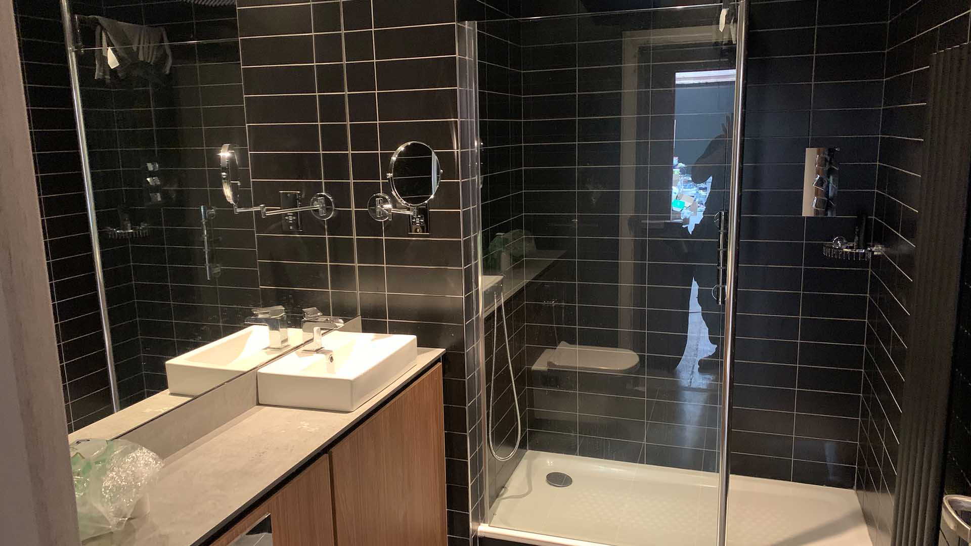 Completed interior