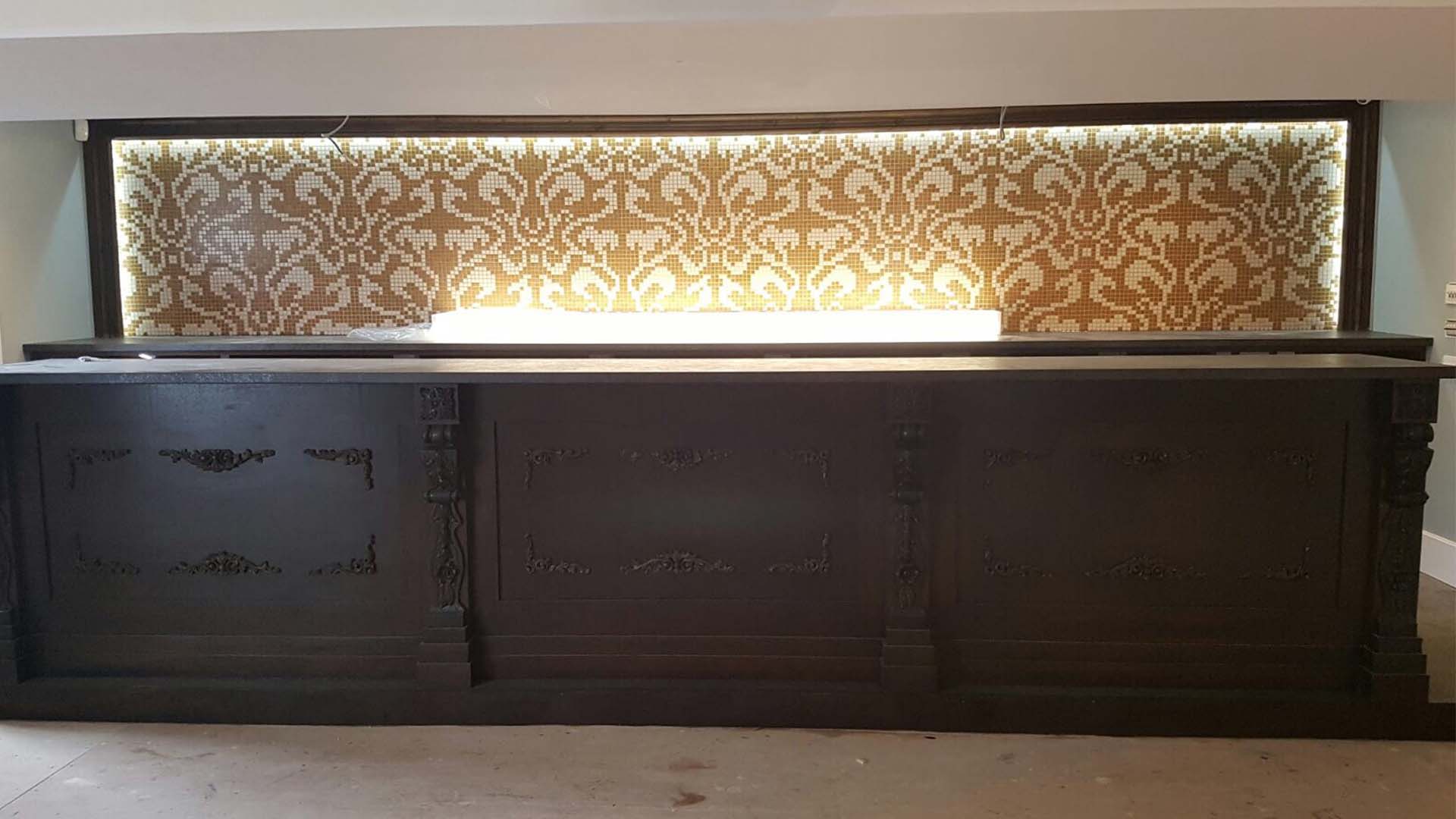 Mango Hotel renovation — structural works in progress