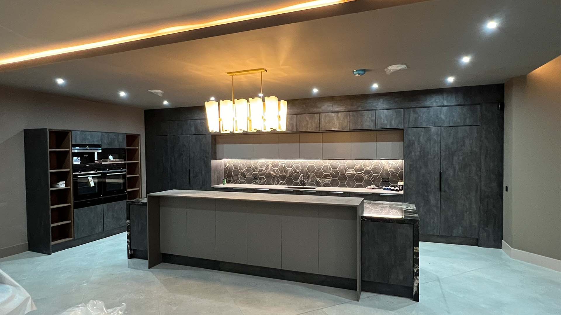 Private Residence, South Lanarkshire — open-plan kitchen